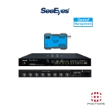 씨아이즈 SC-IPC0708H / 8CH / SC-IPT07P * 8 + SC-IPR0708H * 1 / 100Mbps (Full Duplex) 채널별 / RX, TX / PoC EOC 전송장치