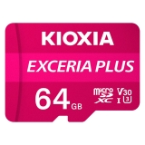 키오시아 Exceria Plus (LMPL1M064GG2) microSD 64GB 메모리카드 / 4K 동영상촬영용