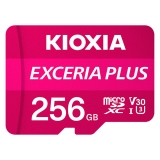 키오시아 Exceria Plus (LMPL1M256GG2) microSD 256GB 메모리카드 / 4K 동영상촬영용