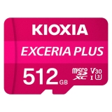 키오시아 Exceria Plus (LMPL1M512GG2) microSD 512GB 메모리카드 / 4K 동영상촬영용