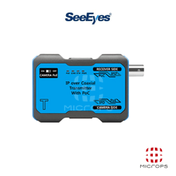 씨아이즈 SC-IPT07P_SC-IPT07P * 1EA_1채널_5C-HFBT:~500m, ~1Km_RG-58_A/U :~300m_POE_TX_IP_전송장치 송신기