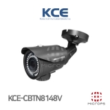 [IP] KCE CBTN8148V / 8MP / IR48 / 2.7~12MM / POE / IP 가변 적외선