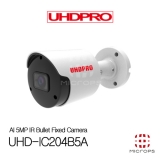 [IP] UHDPRO UHD-IC204B5A_5MP_IR_3.6MM_AI기능_야간칼라_소리감지_IP 적외선 카메라