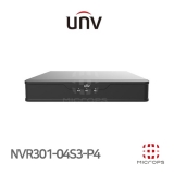[IP] 유니뷰I NVR301-04S3-P4 / 8MP / 4CH / NO HDD / 1BAY / 4POE / IP NVR녹화기