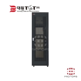 대원TMT DW-H2000T_타공문_2000*800*600_선반2, 쿨러2, 멀티텝6구2,바퀴 포함 기본구성_42U_타공문 허브렉