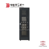 대원TMT DW-H2200T_타공문_2200*800*600_선반2, 쿨러2, 멀티텝6구2,바퀴 포함 기본구성_47U_타공문 허브렉