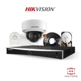 [IP] 하이크비전 400만화소 무인매장용 실내형 4채널 CCTV 자가설치 패키지 DS-7604NXI-K1/4P[HDD 1TB 장착] DS-2CD1343G2-LIU 2.8MM