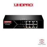 UHDPRO UHD-PE9204G_POE 4포트_UP 2포트_65W_1000Mbps_POE 스위치허브