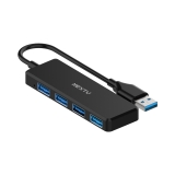 이지넷유비쿼터스 유라연 764U3_4포트_멀티포트_케이블 일체형(15CM)_USB 3.0_허브