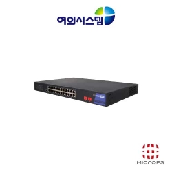 여의시스템  YES-2226-24PoE-2SFP_POE+ 24포트_1G SFP 2포트_UP 0포트_400W_기가_POE 광스위치허브