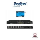 씨아이즈 SC-IPC0716H_SC-IPR07016H*1EA + SC-IPT07P*16EA_16CH_POE_EOC_중첩 전원 공급장치