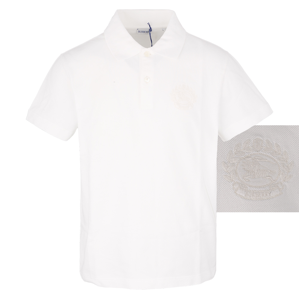 [passo97] 국내 버버리 자수 남성 카라 반팔티 8095156 B7078