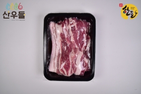 한돈 삼겹살 구이용 500g