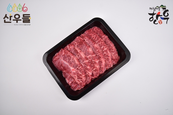 한우 1등급 부채살 300g
