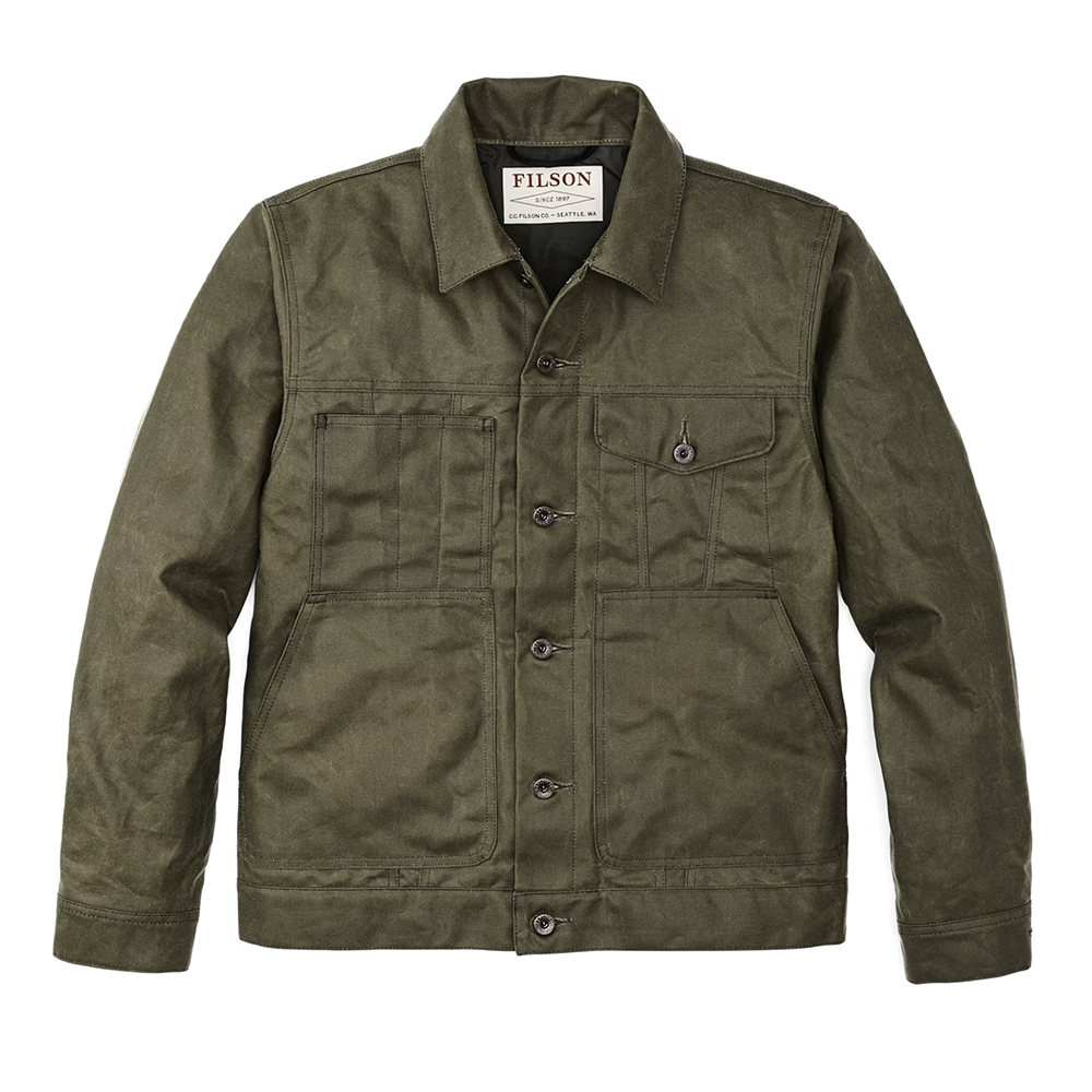 TIN CLOTH SHORT LINED CRUISER (Military Green) - 반품 할인 제품