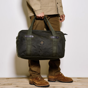 MEDIUM TIN CLOTH DUFFLE BAG - Otter Green