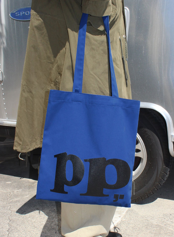 ppiemko eco bag (blue)
