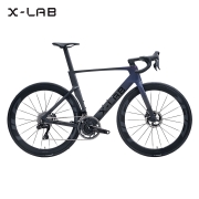 X-LAB_AD9_HAWKEYE PURPLE BLACK 완성차_시마노 듀라에이스 Di2 + Branta 파워미터