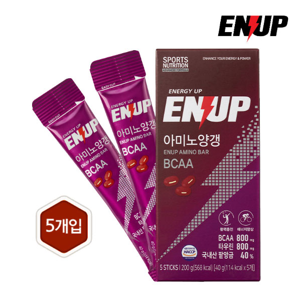 아미노양갱(국내산 팥 사용 / 40g * 5포)