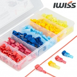IWISS TTS-120 120PCS T-TAP WIRE CONNECTORS 무탈피콘넥타