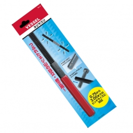 VESSEL 베셀  NO.8 나사산 복구용 줄 /나사산리무버 /나사산줄 나사산야스리 나사산복원 8가지 피치가능 손잡이탈착가능