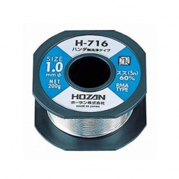 HOZAN H-716 유연무세정실납 RS60/40 1.0mm 200g
