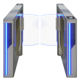 [OKAY게이트] OKAY 플랩게이트 출입통제 단방향 보안시스템 OK-F2000 2개1세트