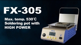 HAKKO FX-305 디지털 디핑기(75mm/75mm) 50도-500도-납소용량-1.2KG