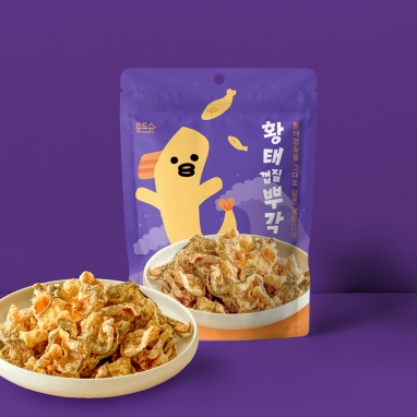황태껍질뿌각(황태껍질부각) 30g