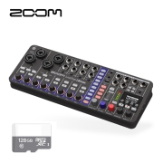 국내 발송 정품 ZOOM LiveTrak L6max(128GB포함)12채널 휴대용 디지털믹서 레코더 라이브공연