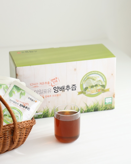 [특가할인+추가증정+무료배송] 12시간 저온추출 유기농 양배추즙