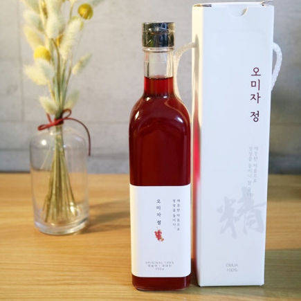 [정家]친환경 무농약인증! 비가열한 생오미자청