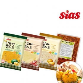 [시아스] 단호박/감자/고구마/살사후실리 샐러드 1kg