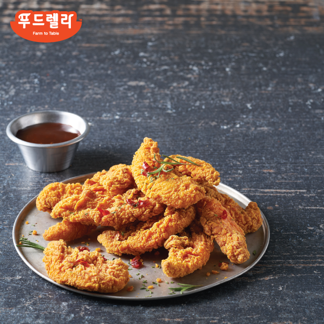 [푸드렐라] 케이준 치킨! '아빠손 케이준 치킨텐더'
