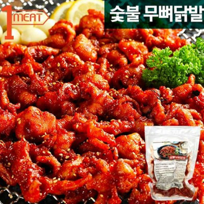 [미트일번지] 미평 숯불무뼈닭발 250g
