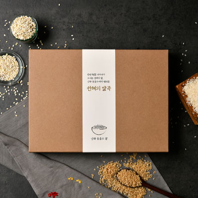 [20년햅쌀] 볼음도 유기농쌀 선물세트!
