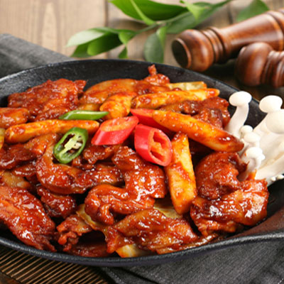 [푸드밀리] 춘천닭갈비 600gx3팩_순한맛/매운맛