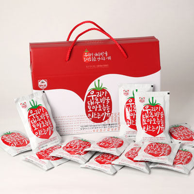 팜피 32호점 신동영농법인 : 탱글탱글한 대추방울토마토즙 30포/50포