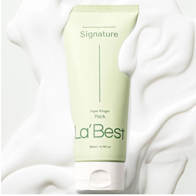 라베스트 아쿠아 링거팩 200ml_미용실 손상모발 클리닉 실크 단백질 트리트먼트 헤어팩