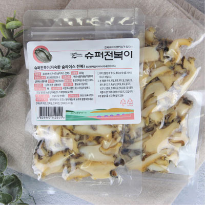 [완도더씨] 완전 손질 슬라이스! 슈퍼전복이 100g