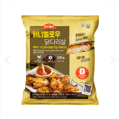 푸드렐라 : 허니옐로우닭다리살 300g