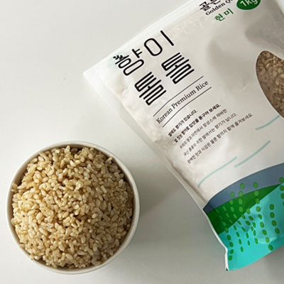 ★25년 햅쌀★[향이톨톨] 프리미엄 현미5kg! 당일도정/골든퀸 1kgx5개_개별포장