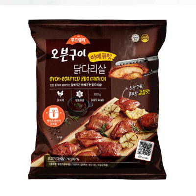 푸드렐라 : 오븐구이닭다리살 (바베큐맛) 300g