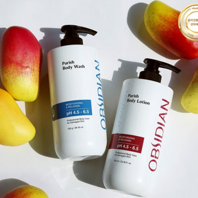 옵시디앙 퓨리시 바디워시 / 바디로션 750ml