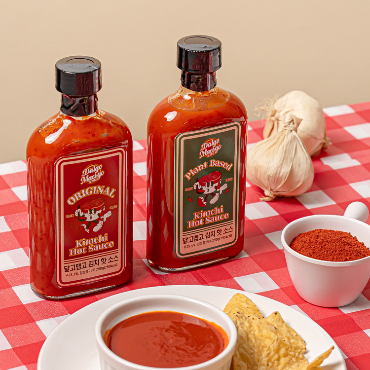 달고맵고 김치 핫소스 250g (오리지널/플랜트베이스)