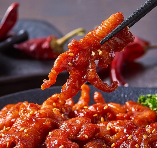 [푸드밀리] 튤립양념닭발 600gx3팩_순한맛/매운맛