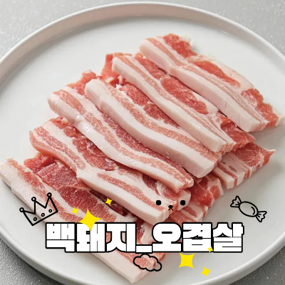 [제주최초Haccp] 오름포크 제주 백돼지 오겹살 (냉장)