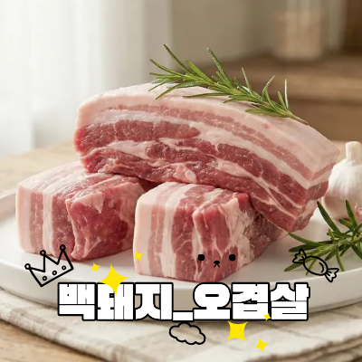 [제주최초Haccp] 오름포크 제주 백돼지 오겹살 (냉장)