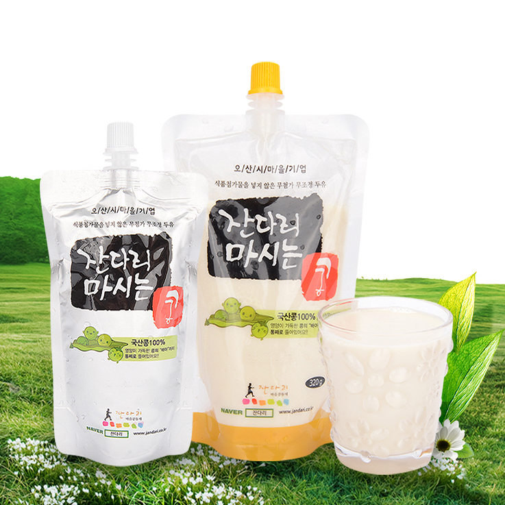 믿고 먹을 수 있는 착한 두유~ 잔다리 마시는 콩!