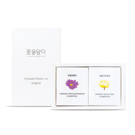 [꽃을담다] 꽃차 2종세트! 향긋한 마음을 선물하세요~